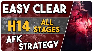 H141  H142  H143  H144  AFK Easy Strategy 【Arknights】 [upl. by Ennahtebazile987]