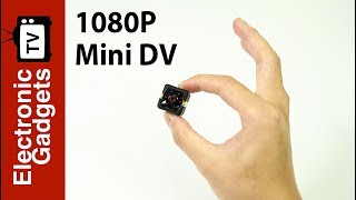 1080p Camera Mini DV Review  SQ11 Motion Detection [upl. by Azerila]