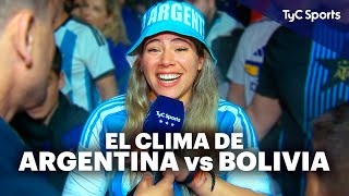 Lo que NO VISTE de ARGENTINA  Bolivia 🔥 Llantos por MESSI la fiesta de LOS HINCHAS Nico PAZ y más [upl. by Eerej772]