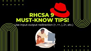 Linux Input Output Redirection RHCSA 9 [upl. by Eetnahc]