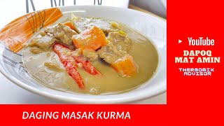 Daging Masak Kurma TM6  Thermomix 6 [upl. by Groot790]