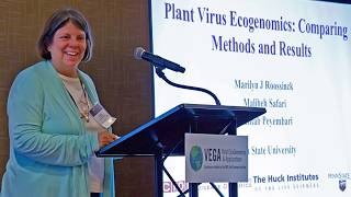 Marilyn Roossinck at VEGA during the 13th Annual JGI Genomics of Energy amp Environment Meeting [upl. by Shelden153]