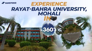 RayatBahra University Mohali  360° Campus Tour  Sunstone [upl. by Ezarra17]