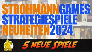 5 Strohmann Games Strategiespiel Neuheiten 2024 [upl. by Asfah]