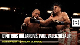 FIGHT HIGHLIGHTS  DMitrius Ballard vs Paul Valenzuela Jr [upl. by Artimed475]