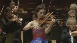 Hilary Hahn performs Beethoven Violin Concerto  1st Cadenza [upl. by Notyap]