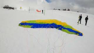 Paragliding in Planpraz Chamonix  20240224 [upl. by Matilda]