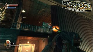 Bioshock Playthrough Episode 8 Found A Way To Cheese A Rosie Mini Boss Fight [upl. by Ralyat]