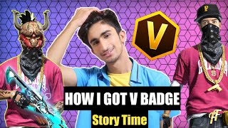 StoryTime Episode 1  How I Got V Badge And HipHope  Free Fire Pakistan Server  Rufe Bhai FF [upl. by Euqcaj]