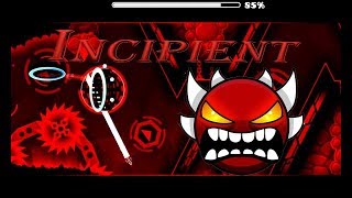 60hz MY FIRST EXTREME DEMON  Incipient by Jenkins GD  Geometry Dash [upl. by Bork]