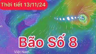 Liên tiếp 3 cơn bão  Trung Bộ mưa rất lớn  Dự báo thời tiết hôm nay ngày mai 13112024 [upl. by Noedig252]