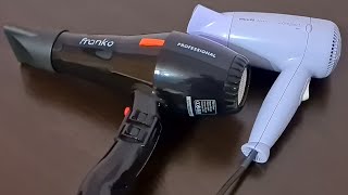 2 Hair dryer compared Constant vs Variable heat 1 vs 3 switches [upl. by Yemirej591]