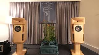 StereoNET HiFi amp AV Show Melbourne 2024  SPECTRA FLORA CUSTOM FASHIONED AUSTRALIAN LOUDSPEAKERS ② [upl. by Esilanna]