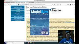 Bagaimana Simulasi VHDL dengan Modelsim Altera Counter Sederhana [upl. by Jethro]