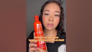 Probando activador de rizos de cantu 🧡 [upl. by Janelle]