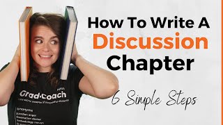 Dissertation Discussion Chapter How To Write It In 6 Steps With Examples [upl. by Becca]