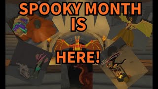 The HALLOWEEN update is HERE in WINGS OF FIRE ROBLOX [upl. by Nue]