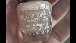 LA Colors Nail Paint  Color Craze  Fall Nails shorts [upl. by Belinda]