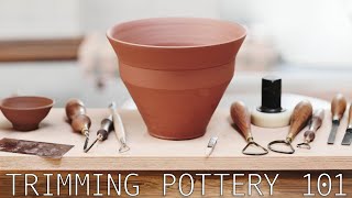 Trimming Pottery 101 [upl. by Thibault269]