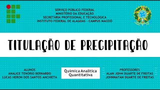 Preparação e padronização de uma solução de Nitrato de Prata [upl. by Ennaesor187]