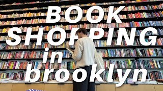 book shopping in brooklyn and book haul [upl. by Neraj673]