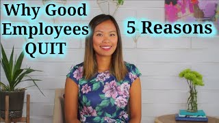 Why Good Employees Quit [upl. by Yeslehc149]