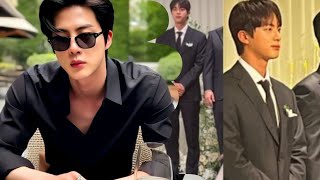 BTSs Jin Becomes MC at Friends Wedding Netizens Go Crazy quotJealousquot [upl. by Ettennan]