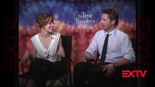 Time Travelers Wife Celebrity Interview [upl. by Nylorak]