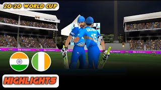 INDIA Defeat IRELAND in 2020 World Cup 2024 Opener [upl. by Nosliw]