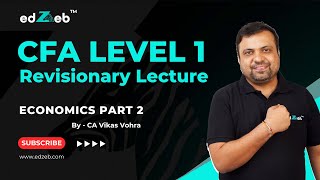 CFA Level 1 Revision Lecture on Economics  Part II  CA Vikas Vohra  edZeb [upl. by Ailene]