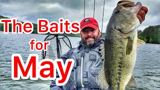 Bass Fishing Baits for the Month of May [upl. by Aztin]