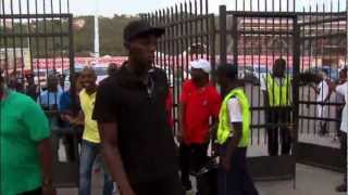 Usain Bolt  Not Recognised amp Locked Out By Guard [upl. by Cyb696]