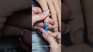 Acryl Pro Gel Micro Reflective Glitter Blue  Hema amp Tpo Mentes Akrilzselé by 2MBEAUTY [upl. by Balliett136]