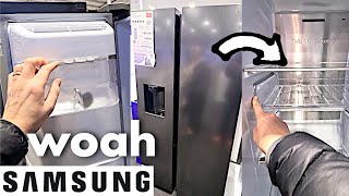 PERFECT looks Best SAMSUNG American Fridge Freezer RS68A884CB1 review tour [upl. by Oretna]