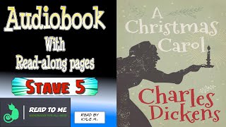 A Christmas Carol Stave V The End of It  Audiobook  read along pages [upl. by Pillihp]