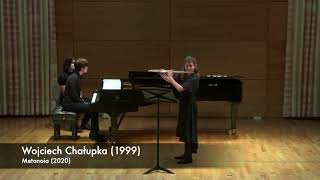 Wojciech Chałupka  Metanoia for flute and piano [upl. by Ikciv]