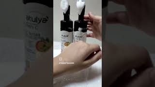 Atulya Foaming Face Wash Atulyafacewash skincare shorts [upl. by Shing]