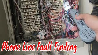 Find The Cable From a Cluster of Cables  Phone Line FAULT Finding and Repairing Telecommunication [upl. by Rockwood]