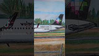 My drawing of Volaris Airlines Airbus A321Neo [upl. by Caryl]