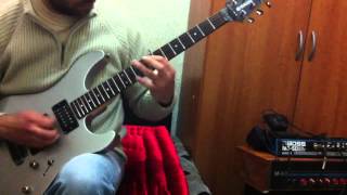 Paganini Caprice 24 On Electric guitar [upl. by Kenon522]