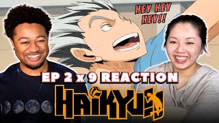 BOKUTO NEW FAVE CHARACTER  Haikyuu S2 Ep 9 FIRST TIME REACTION [upl. by Eel]