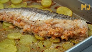 MERLUZA RELLENA  Receta fácil para toda la familia [upl. by Heinrick427]