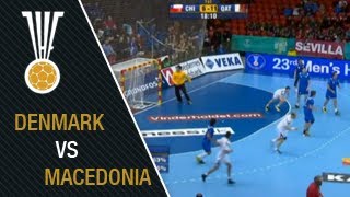 Denmark vs Fyro Macedonia  Group phase  Highlights  23rd IHF Mens World Championship Spain 2013 [upl. by Leik926]