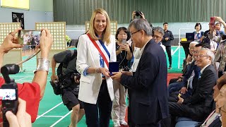 Les athlètes taïwanais sentraînent aussi à LevalloisPerret  Taiwan actus  RTI [upl. by Hadik]