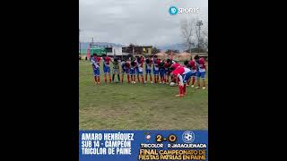 Gol de Amaro HenríquezTricolor de Paine Campeón en Serie Infantil Sub 14 en Fiestas Patrias 2024 [upl. by Hieronymus]