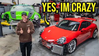 I Just Bought ANOTHER Wrecked GT3 To Fix My GT3RS [upl. by Humpage138]