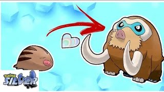 Como Evoluir Piloswine para Mamoswine  Pokemon Soul Silve [upl. by Rania]