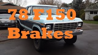 78 Ford F150 Brake Master Cylinder and a Ride Along [upl. by Notxarb911]