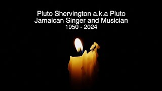 PLUTO SHERVINGTON quotPLUTOquot  RIP  TRIBUTE TO THE JAMAICAN SINGER amp MUSICIAN WHO HAS DIED AGED 73 [upl. by Niran288]