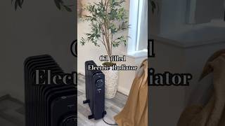 Oil Filled Electric Radiator electricradiators radiator smartradiator homeperformance winter [upl. by Harwin867]